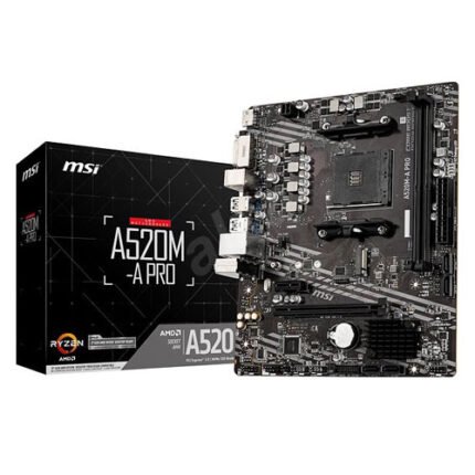 MSI A520M A PRO Motherboard (3YW)