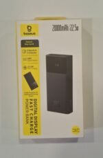 Baseus Star-Lord Digital Display Fast Charge Power Bank 20000mAh 22.5W Black(With Simple Series Charging Cable USB to Type-C 3A 0.3m Black)-(6MW)