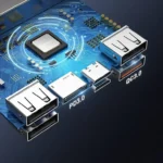 Baseus Amblight Digital Display Quick Charge Power Bank 30000mAh Black -65W (Include Baseus Xiaobai series fast charging Cable Type-C to Type-C 100W(20V/5A) 1m Black -(6MW) - Image 6