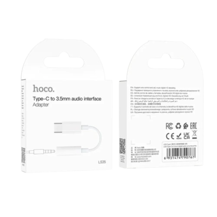 HOCO LS35 Type C to 3.5mm Digital Audio Converter (06MW)