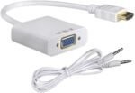 HDMI to VGA Converter White (With Sound) - Image 4