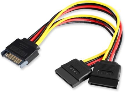 SATA Power Splitter Y Cable