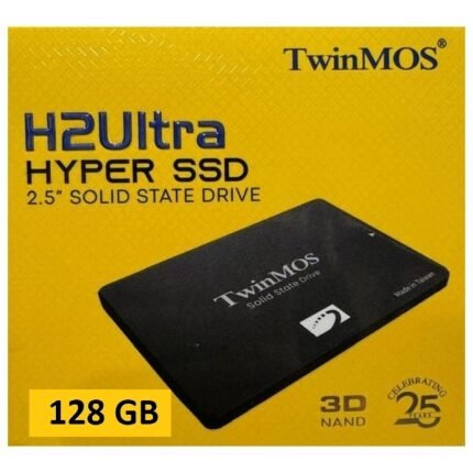 TwinMOS 128GB 2.5" SATA SSD H2Ultra Hyper 3D NAND (3YW)