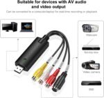 USB 2.0 Capture Card AV/ Composite and SVideo Audio Video Capture Card Adapter Video Collection Card - Image 3