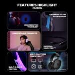 FANTECH MH92 CARBON MULTI-PLATFORM GAMING HEADSET (6MW) - Image 7