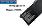 ACER AP18C8K Laptop Battery (ORG) (6MW) - Image 2