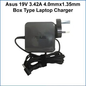 ASUS Special Mini Pin Laptop Charger BOX Type 19V-3.42A 65W 4.0MM 1.35MM Square (ORG) (6MW)