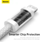 Baseus Dynamic Series Fast Charging Data Cable Type-C to iP 20W 1m White (1YW) - Image 7