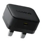 Baseus Palm 20W UK Pin Type-C Fast Charger with Type-c to Type-c 60W Cable- (6MW) - Image 10