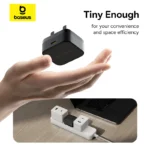 Baseus Palm 20W UK Pin Type-C Fast Charger with Type-c to Type-c 60W Cable- (6MW) - Image 6