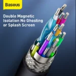 Baseus high definition Series 4K HDMI To HDMI Adapter Cable 1m Black-(6MW) - Image 9