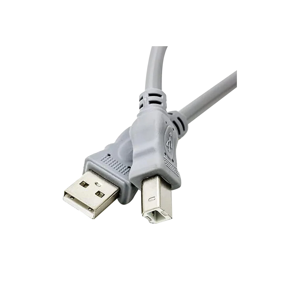 CablePrinterGray1.5M USB Printer 1.5M Printer Cable (Gray) - Image 1