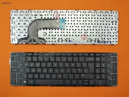 HP Pavilion 15-A 15-D 15-E 15-G 15-R 15-N S F H Series With Frame Laptop Keyboard (A Grade) (6MW)