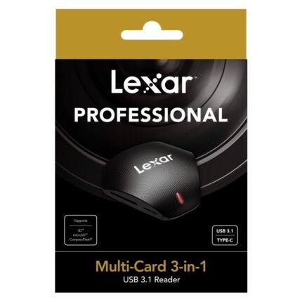 Lexar Professional 3 in 1 Memory Card Reader USB 3.1 (6MW)
