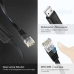 UGREEN 1.5 Meter USB to RJ45 Console Cable - CM204 - 50773-(1YW) - Image 3