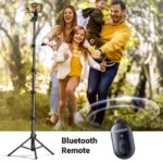 UGREEN  1.7Meter Floor Tripod And Selfie Stick with Bluetooth Remote LP680 - Image 5