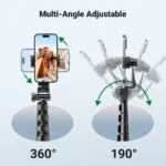 UGREEN  1.7Meter Floor Tripod And Selfie Stick with Bluetooth Remote LP680 - Image 3