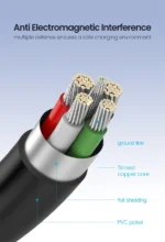 UGREEN USB 2.0 A Male to Mini 5 Pin Male Cable 1.5m (Black) US132 - 10385 -(1YW) - Image 5