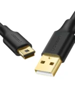 UGREEN USB 2.0 A Male to Mini 5 Pin Male Cable 1.5m (Black) US132 - 10385 -(1YW)