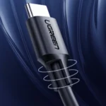 UGREEN 2 Meter Type-C to Type-C 2.0 3A PD Fast Charging Cable 60W Cable- US286-10306-(1YW) - Image 8