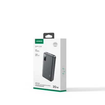 UGREEN 20000mAh Two-way Fast Charging 20W Power Bank - PB312 / 25683-(1YW)