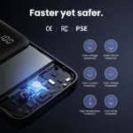 UGREEN 20W 10000mAh Two-way Fast Charging Power Bank Black -PB311 – 25742 –(1YW) - Image 7