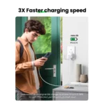 UGREEN 20W Type-C Fast Charger Set With Type-C to Type-C 1 Meter Cable – CD137 – 45438-(1YW) - Image 8