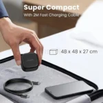UGREEN 25W TYPE C PD Fast Charger+USB Cable UK WITH C - C 2M CABLE - CD250 / P/N-50577 (1YW) - Image 3