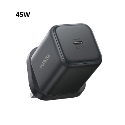 UGREEN GaN 45W Type-C Fast Charger UK - X524- 65056B-(1YW)