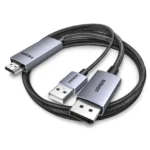 UGREEN HDMI to DP 4K 60Hz Cable 2 Meter - HD169 - 55329 -(1YW) - Image 4