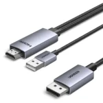UGREEN HDMI to DP 4K 60Hz Cable 2 Meter - HD169 - 55329 -(1YW) - Image 7