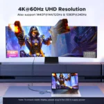 UGREEN HDMI to DP 4K 60Hz Cable 2 Meter - HD169 - 55329 -(1YW) - Image 10