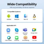 UGREEN HD 1080P Webcam (1920 X 1080) CM678- 15728-(1YW) - Image 9