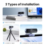UGREEN HD 1080P Webcam (1920 X 1080) CM678- 15728-(1YW) - Image 10