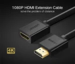 UGREEN HDMI 4K Cable Male to Female Extension Black 0.5m HD107-10140-(1YW) - Image 4