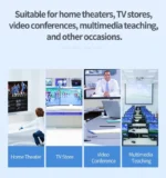 UGREEN 4K 30hz 4 in 1 HDMI Splitter with UK Power Adapter – CM620 - 40202 UK-(1YW) - Image 4