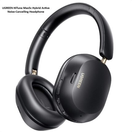 UGREEN HiTune Max5c Hybrid Active Noise-Cancelling Bluetooth Headphones –HP203–35757–(1YW)