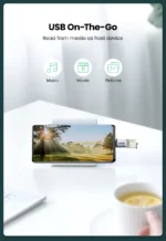 UGREEN Type-C 3.1 Male To USB 3.0 A Female Aluminum OTG Adapter – US270 – 50283-(1YW) - Image 5