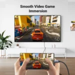 UGREEN Type-C to HDMI Male to Type-C Male Cable Aluminum Shell 1.5Meter - MM142 - 50570 - 4K-(1YW) - Image 8