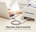 UGREEN USB 2.0 To IEEE 1284 Parallel Cable 1m - CR124 - 30226 -(1YW) - Image 4