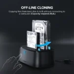 UGREEN USB 3.0 to SATA Dual-Bay Hard Drive Docking Station – CM198 – 50857 – (1YW) - Image 7