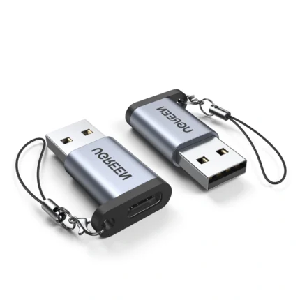 UGREEN USB 3.0 to Type-C Adapter (Gray) -(1YW)