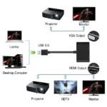 USB 3.0 to HDMI + VGA Converter - Image 5