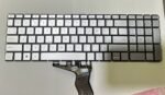 Hp 15 DU / BS Laptop Keyboard with Backlight (Silver) (ORG) (6MW)