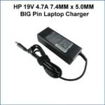 HP 19V 4.7A 7.4MM x 5.0MM BIG Pin 90W Laptop Charger (Baral Pin ) (6MW) - Image 2