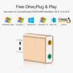 USB Sound Card Hifi Magic Voice 7.1CH (6MW) - Image 5