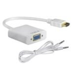 HDMI to VGA Converter White (With Sound) - Image 6