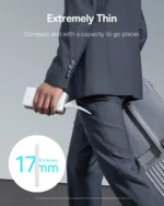 Baseus Airpow Lite Power Bank 10000mAh 15W Moon White (With Simple Series Data Cable USB to Type-C 30cm White) - - Image 9