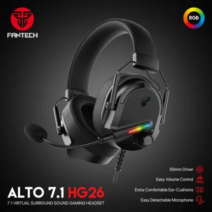 FANTECH ALTO HG26 7.1 VIRTUAL SURROUND SOUND GAMING USB HEADSET (6MW)