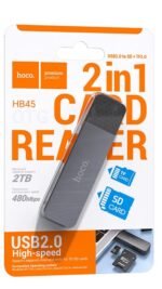 HOCO HB45 Sprit 2 in 1 USB 2.0 Card Reader (6MW)